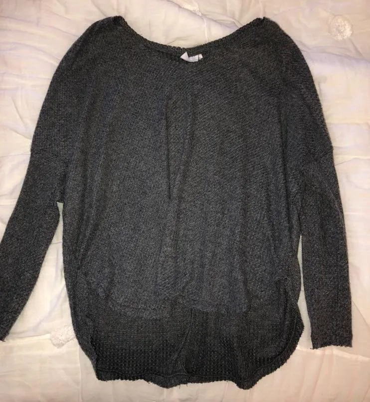 Out From Under Grey Sweater - Image 2