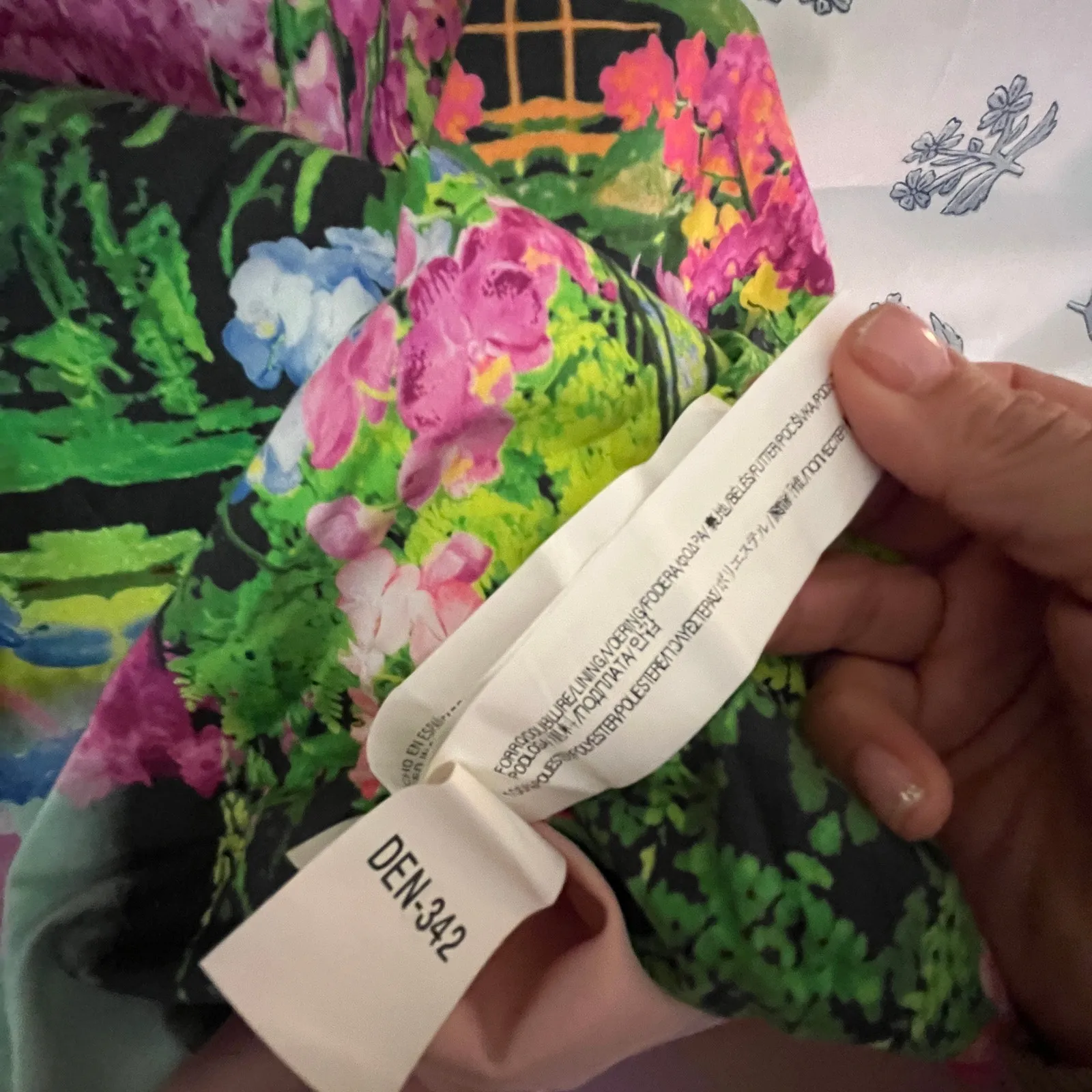 Zara Floral Strapless Mini Dress Garden Party Y2K Cocktail Women Small NWT - Image 6