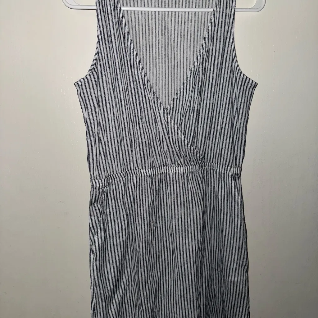 Carve Designs Black and White Mini Dress - Image 5