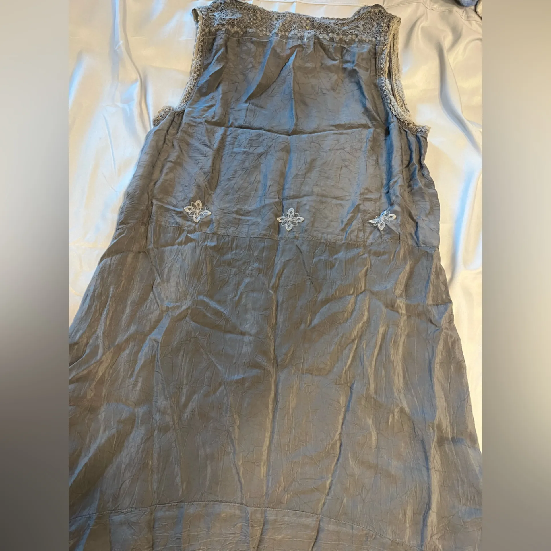 Johnny Was Floral Embroidered Mini Dress - Image 3