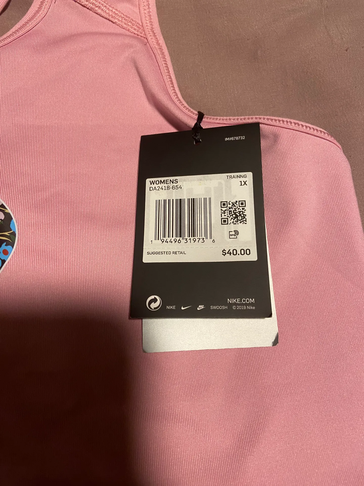 Sports Bra NWT 1X - Image 3