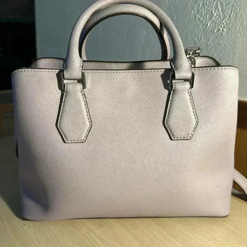 Michael Kors “Camille” Lavender Crossbody Purse - Image 3