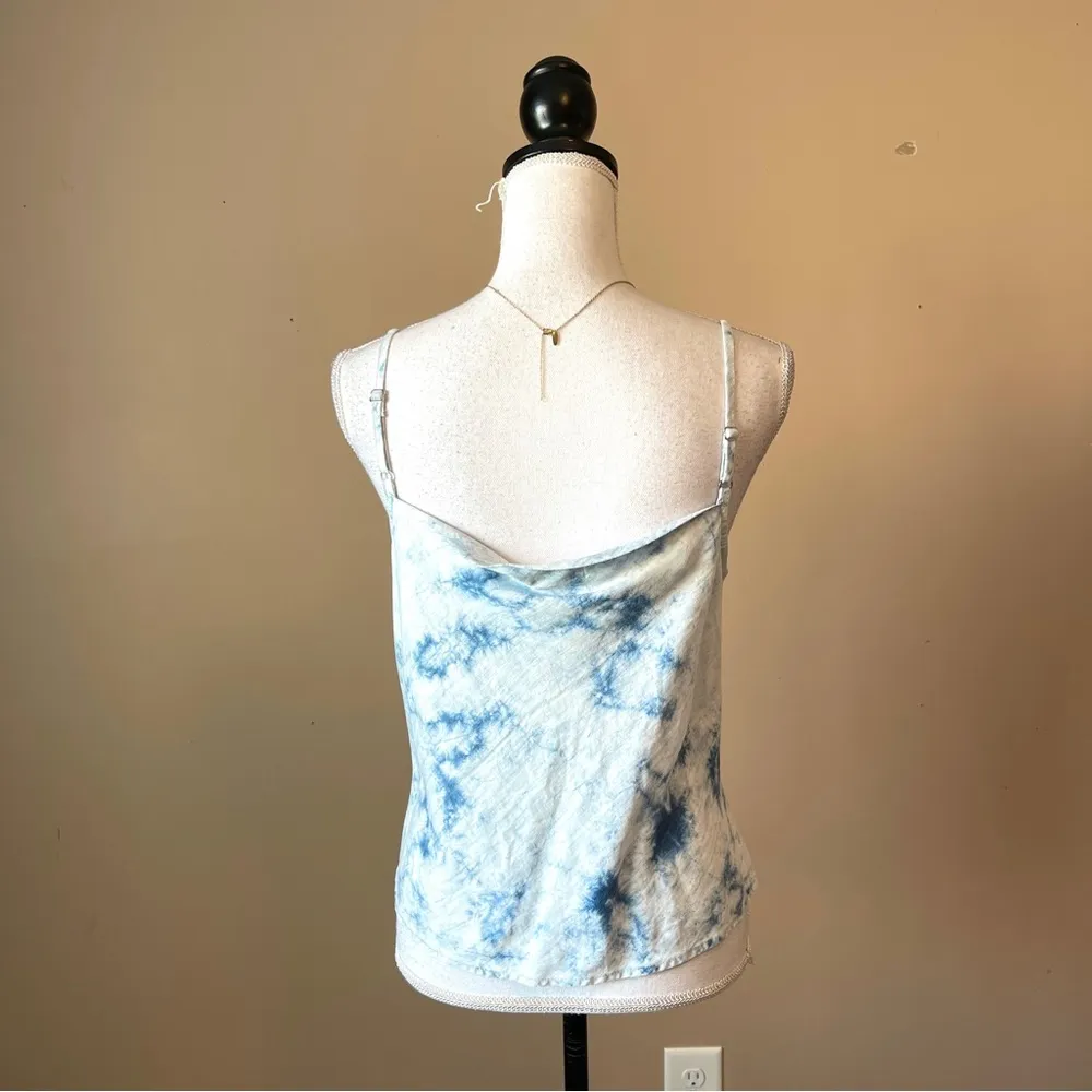 BELLA DAHL | Tie Dye Tie Front Tank Top Sz M - Image 4