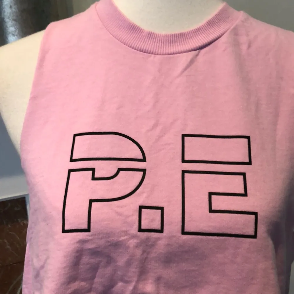 Cutest Cropped P. E. Nation Workout Muscle Tank - Image 2