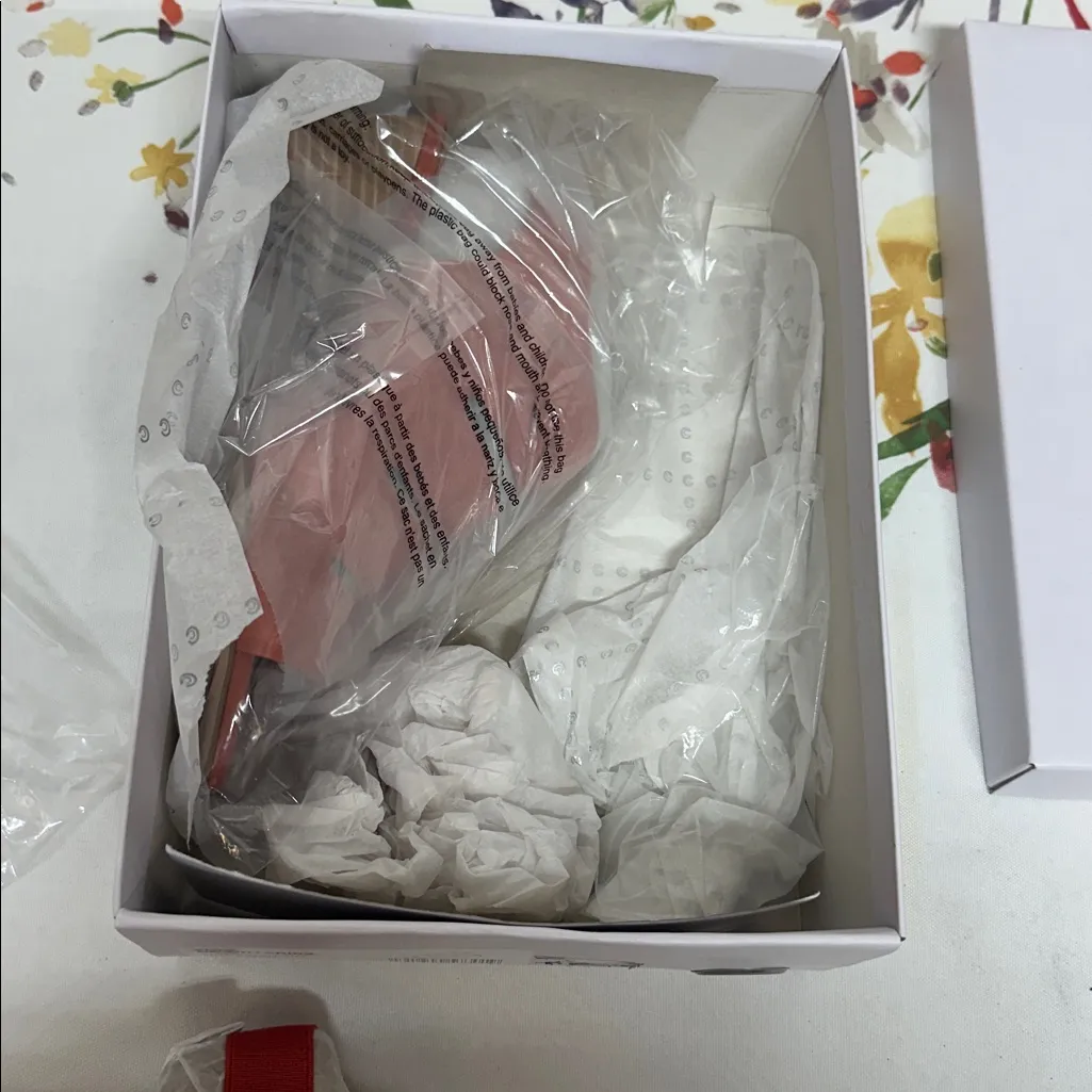 Corso Como Red and Tan Wedge Sandals - Image 6