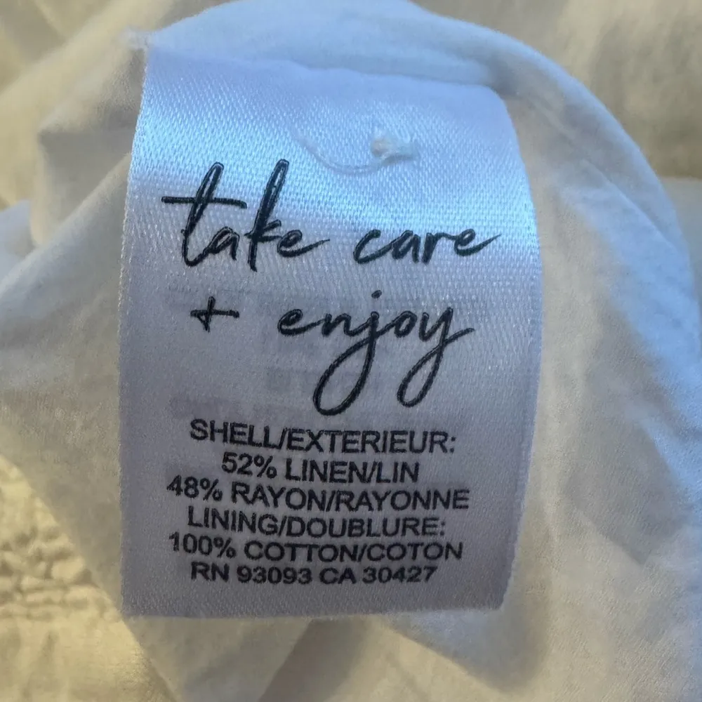 NWOT $138 Nic + Zoe Women's Summer Fling Flirt White Linen MIDI Skirt White 18 - Image 8