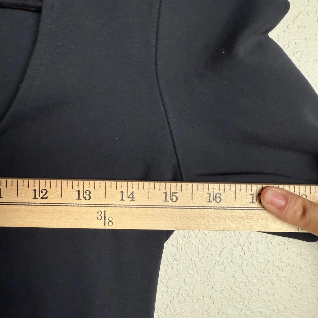 Abercrombie‎ & Fitch Women Size Medium Split Cuff Ponte Squareneck Mini Dress - Image 3