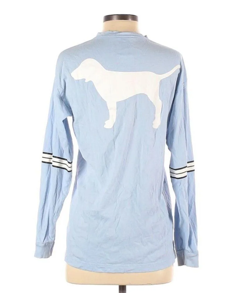 🔃Victoria's Secret PINK Lace Up Long Sleeve Shirt - Image 3