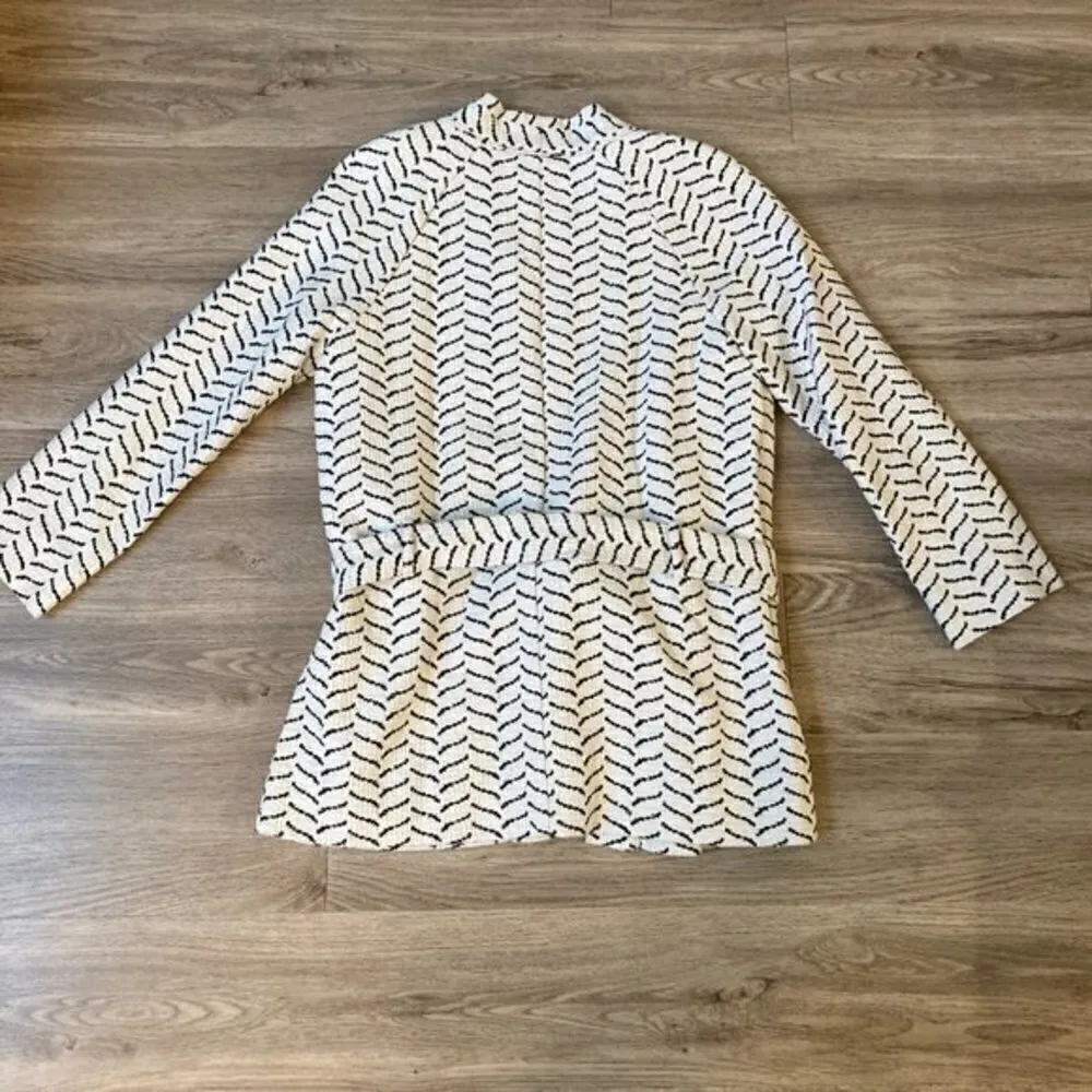 AYR Belted Jacquard Seagull Jacket Size M NWOT - Image 13