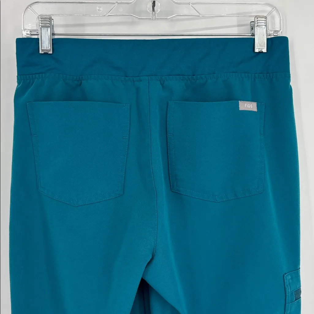 Figs Zamora Jogger Scrub Pants Women’s Size Small in Teal - Image 11