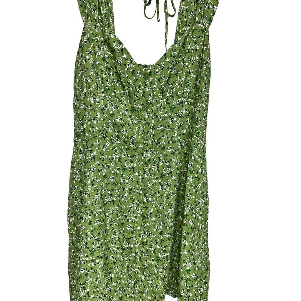 Reformation Lorelei Samantha Floral-Print Mini Dress Women’s Size 10 - Image 5