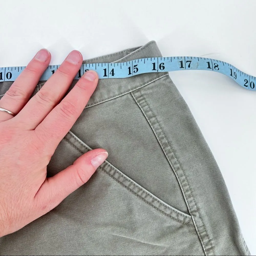 COLUMBIA Vintage 2000s High‎ Rise Green Shorts 12 - Image 6