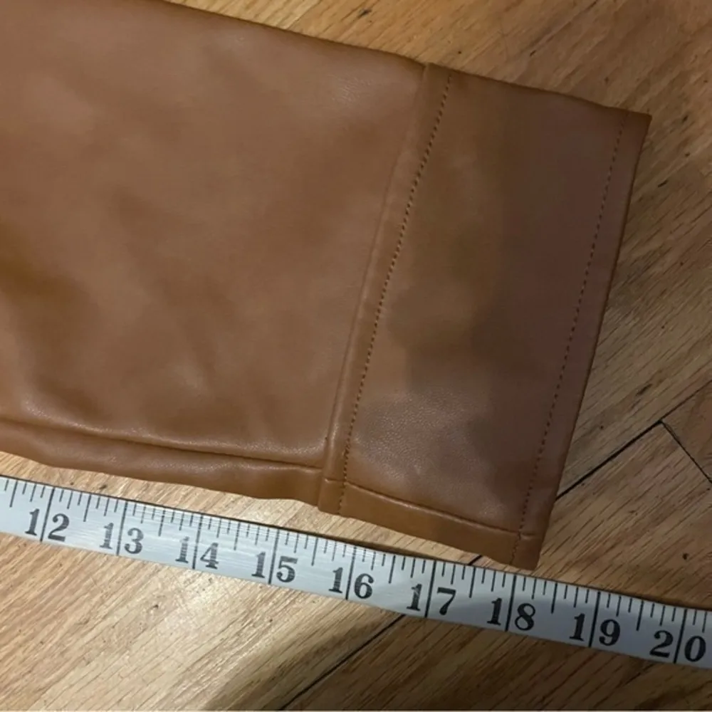 Bagatelle Faux Leather Button Down Size XL - Image 7
