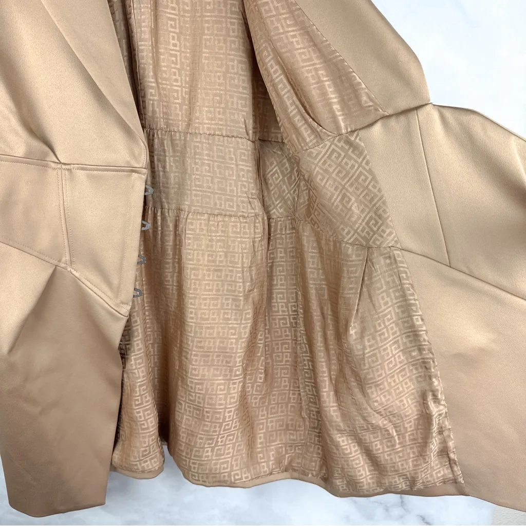 House of CB Allonia Corset Blazer Jacket Long Sleeved Dress Sexy Retro Glam L+ - Image 7