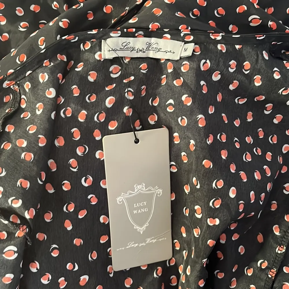 Lucy Wang  wrap dress - Image 10