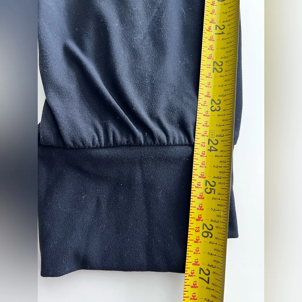 Athleta Salutation Jogger Powerita pants black elastic waist Travel comfort XS - Image 7