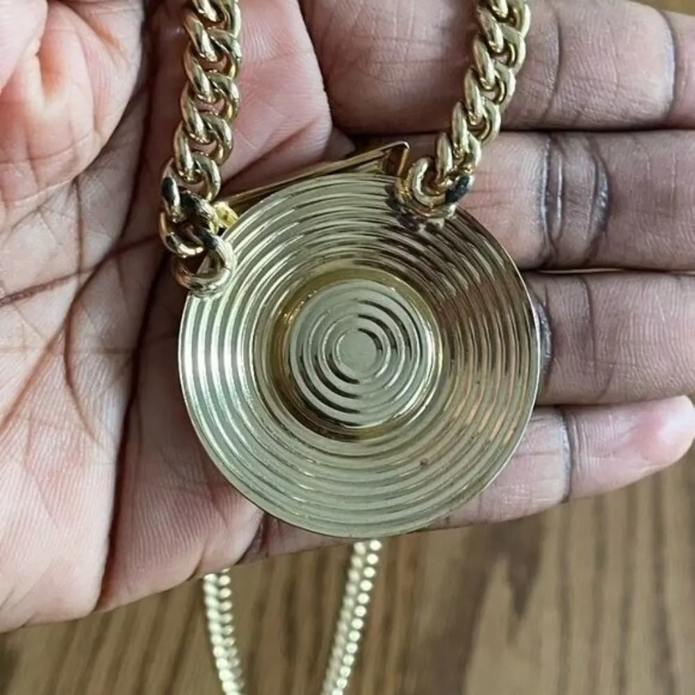 Vintage Park Lane Necklace Faux Pearl Pendant - Image 5