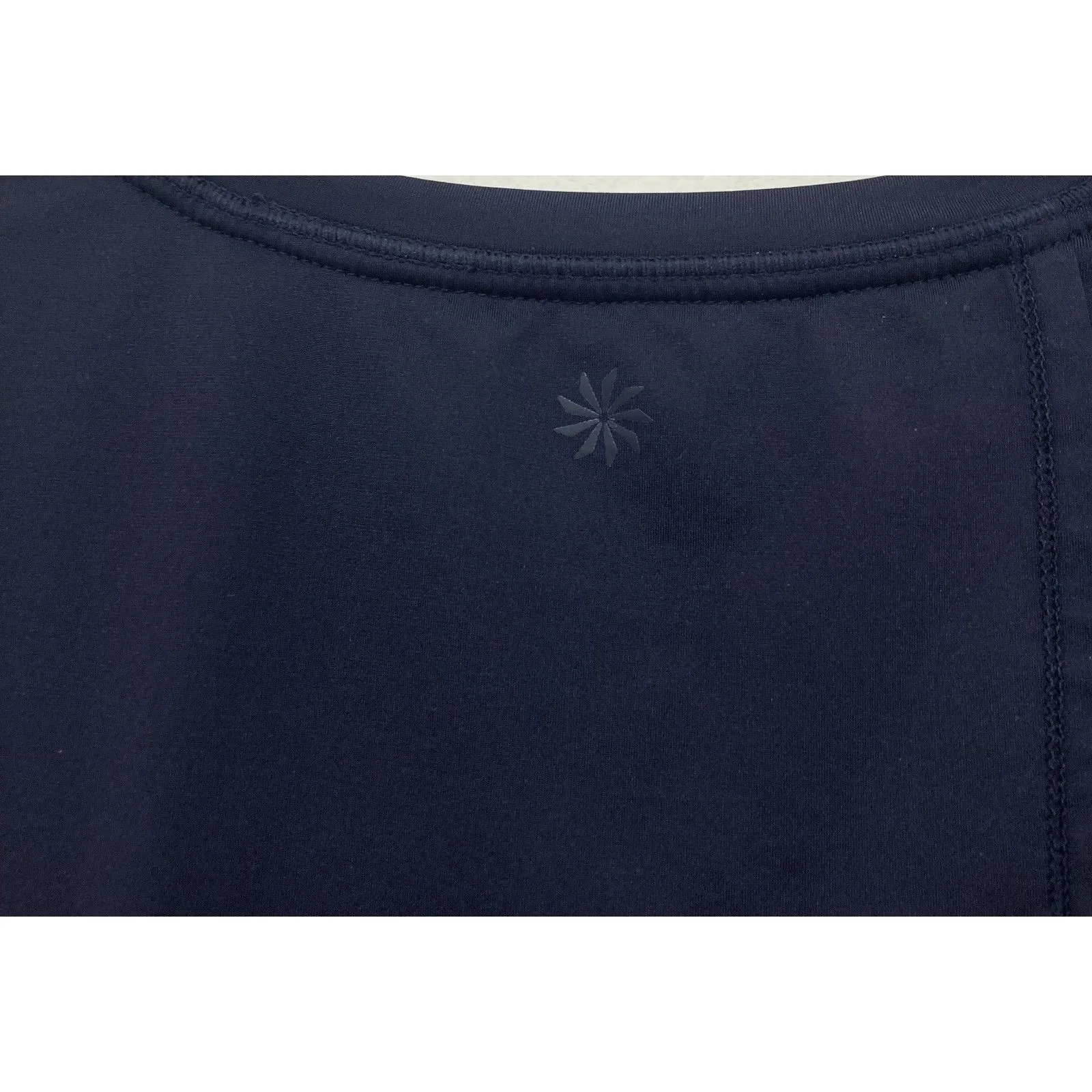 Athleta Sunlover UPF Tulip Back Navy Top S | Thumbholes • Outdoor Activewear - Image 12