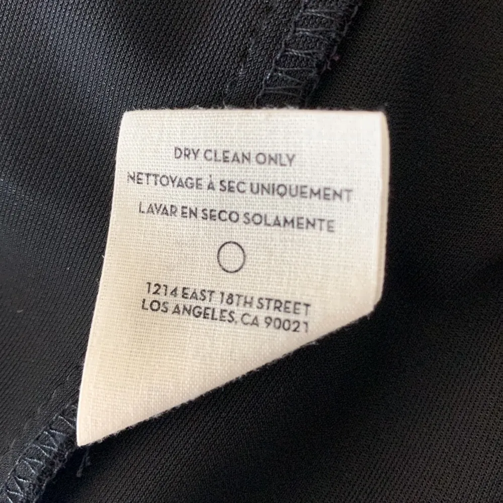 J Brand Clare Black Dress - Image 5