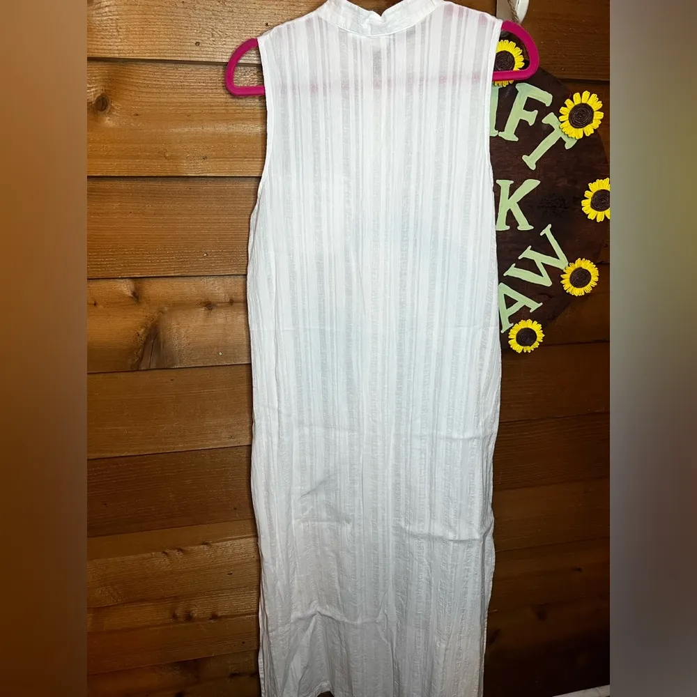 Vintage Victorias Secret Greece Gold Label Maxi Dress White Goddess Wedding - Image 2
