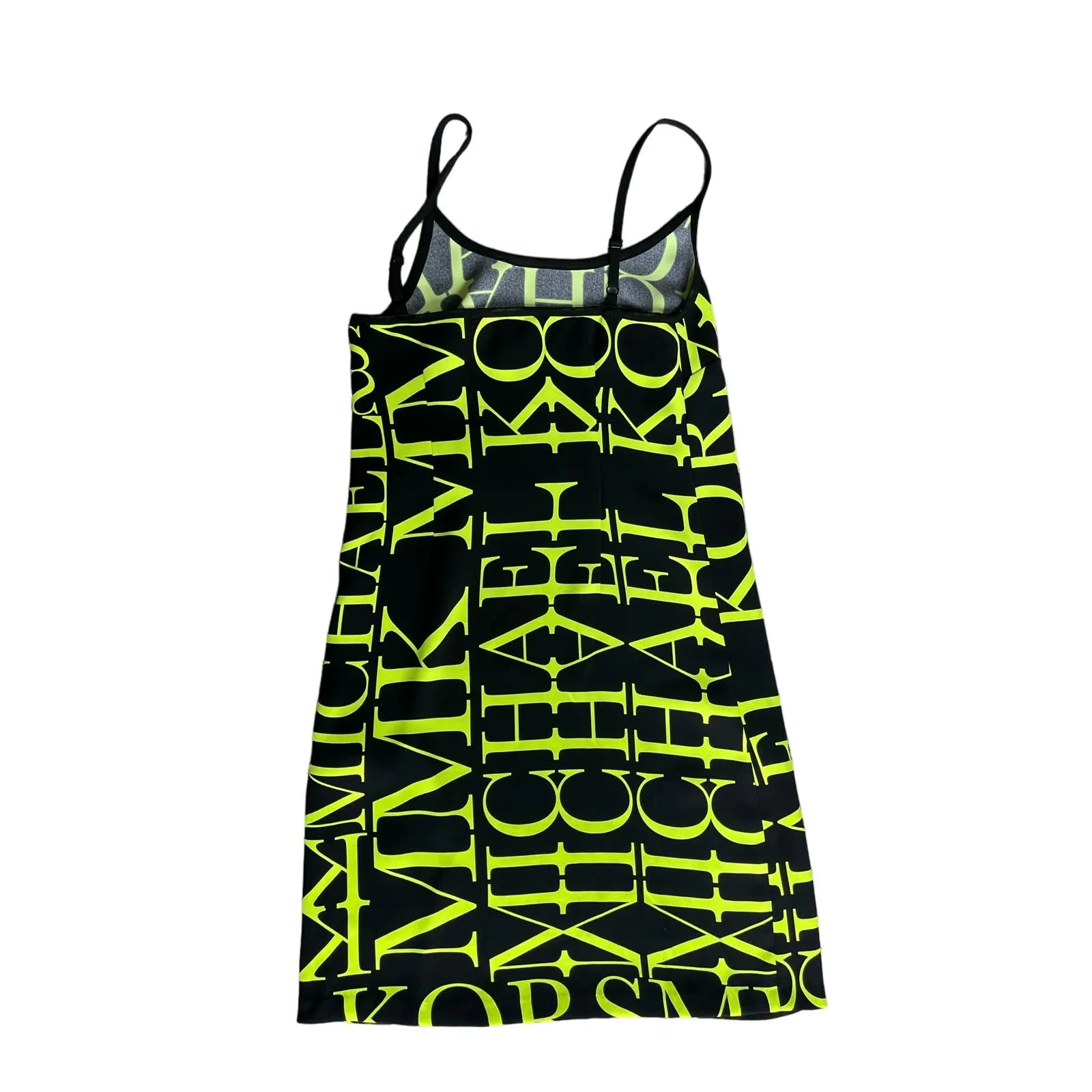 MICHAEL Michael Kors Newsprint Logo Slip Dress Size XXS‎ - Image 9