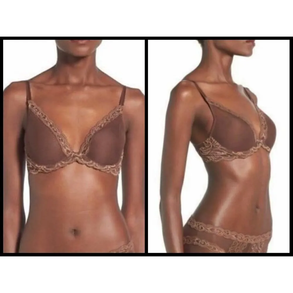 💕NATORI💕 Feathers Underwire Contour Bra Truffle - Image 3