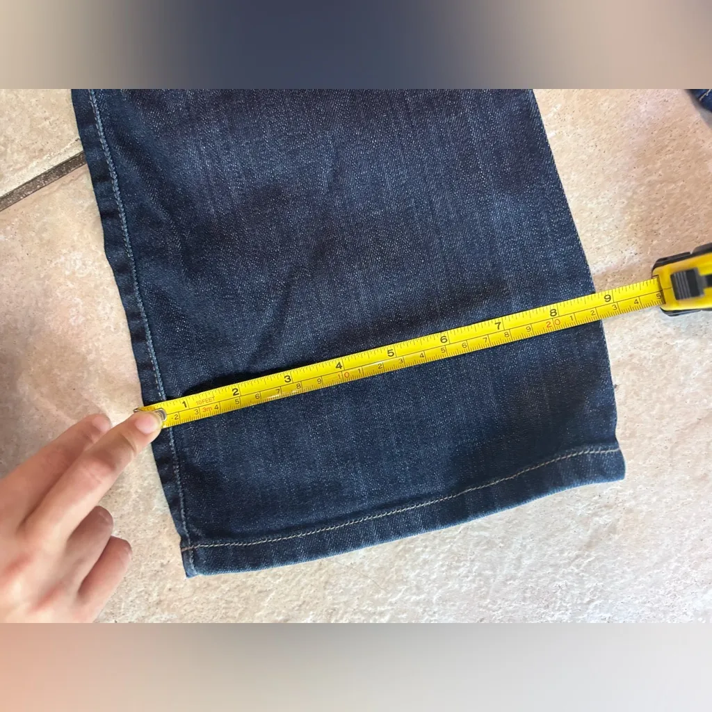 Joe's Jeans Muse Ryder Bootcut Dark Wash Denim Women's Size 28 Y2K Mid Rise Vtg - Image 6