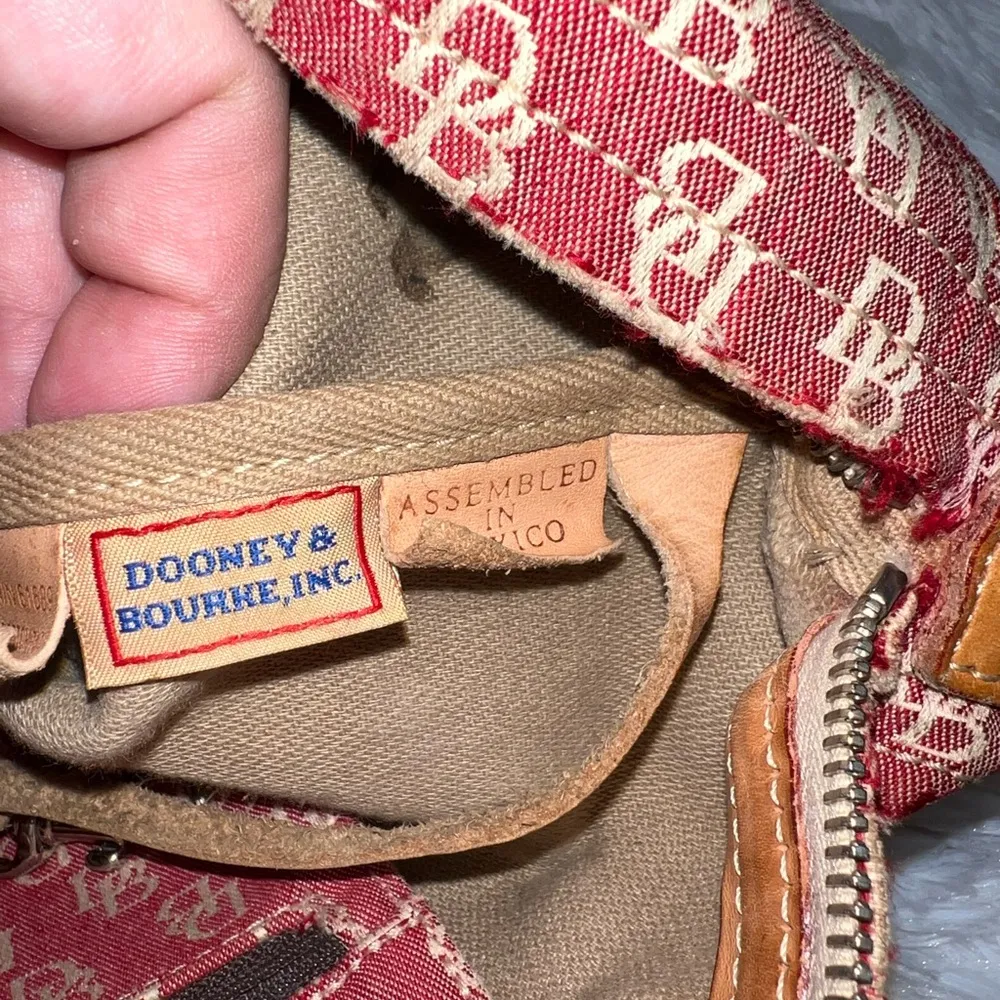 Dooney & Bourke Red Shoulder Mini Bag Y2K - Image 8