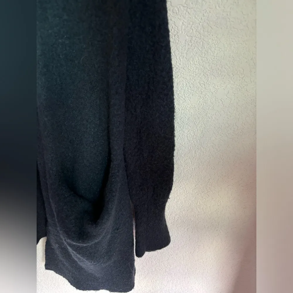 Madewell Cozy Walker Merino Wool Blend Open Front Long Cardigan M - Image 8