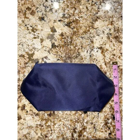 Molton Brown London Navy‎ Cosmetic Bag Empty Turkish Airline Blue - Image 2