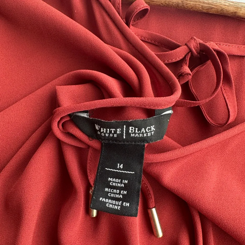 White House Black Market Burgundy jumpsuits - Image 3