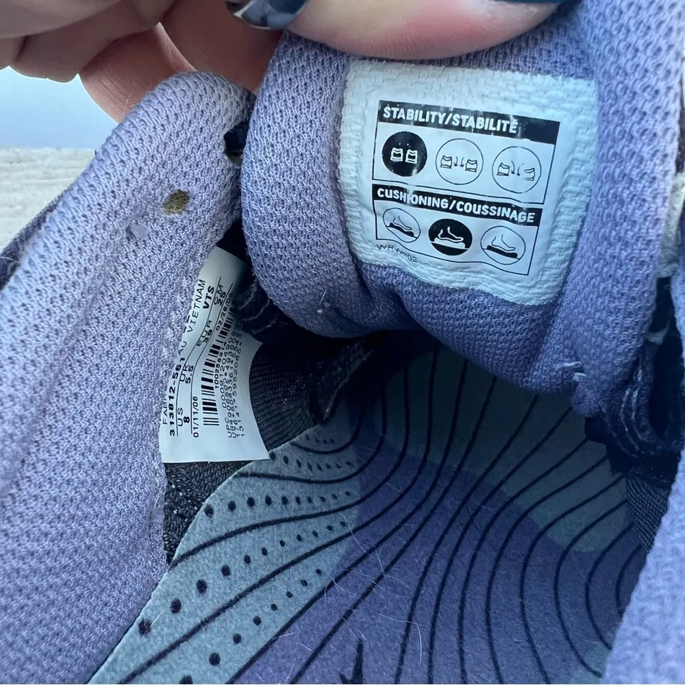 Y2K Nike Shox Red Gray Leather Running Shoes 313812-561 Women’s 8 - Image 2