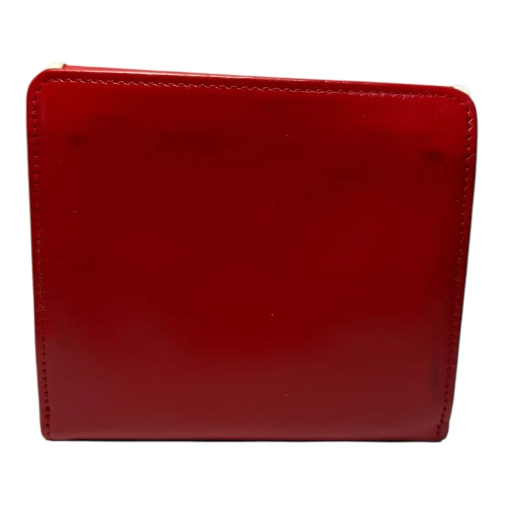 Vintage Rolfs Red Calfskin Leather Wallet | Coin Purse | Snap Closure - Image 2