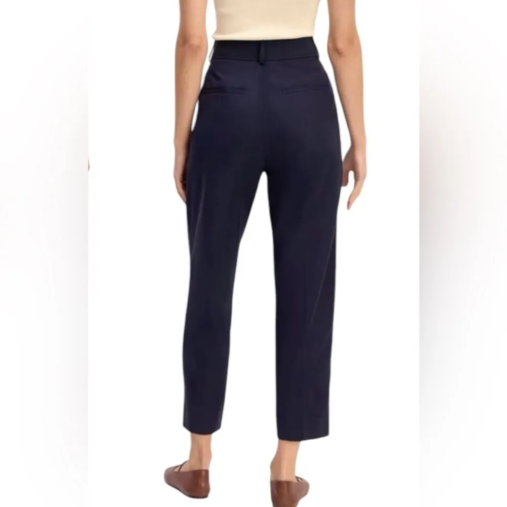 Everlane The Way-High‎ Taper Pant 12 Navy Ankle - Image 3