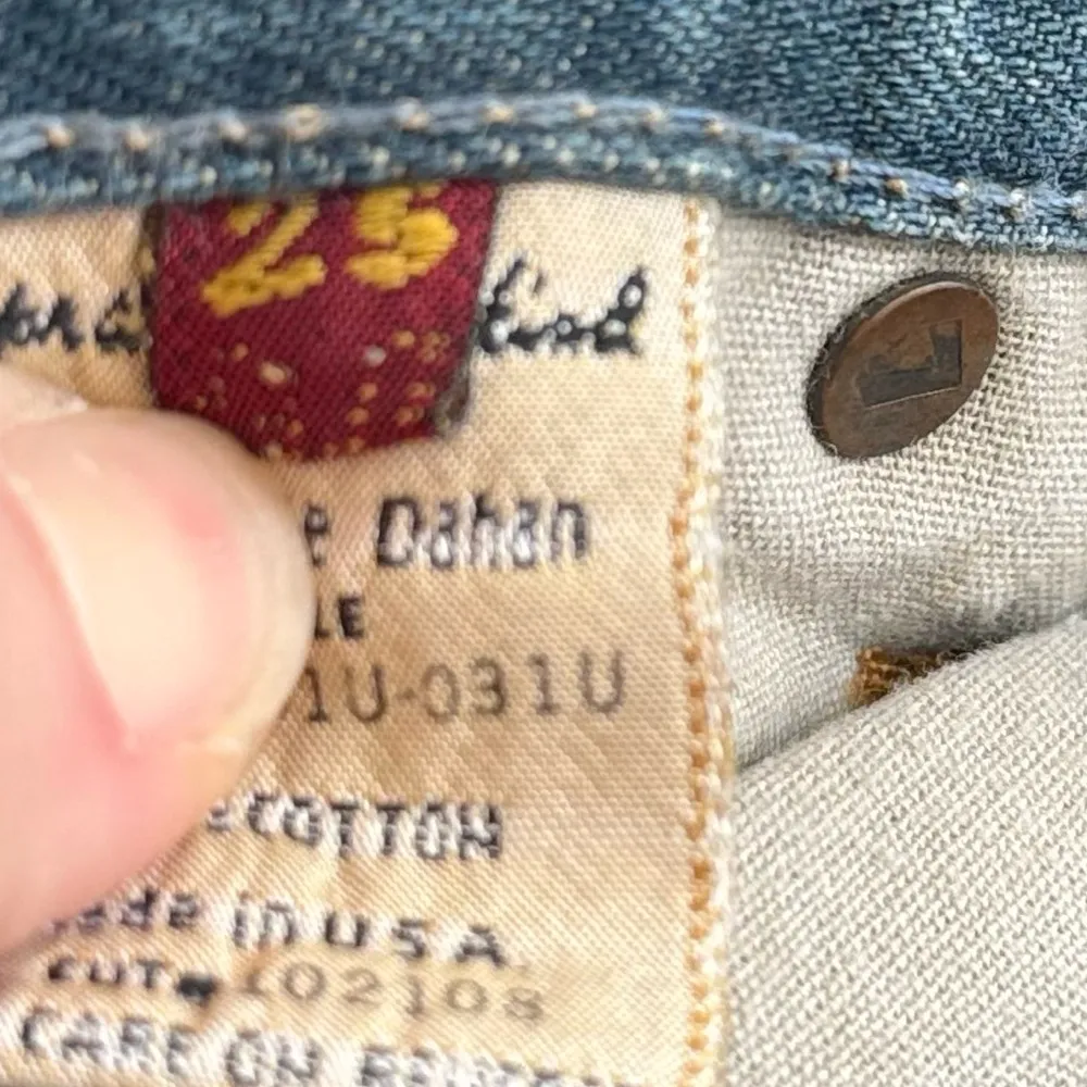 7 For All Mankind Blue Flare Jeans - Image 7