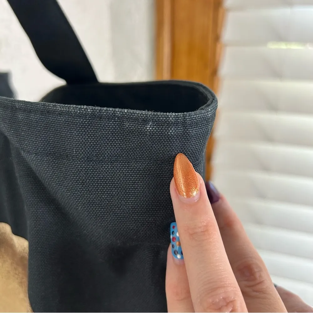 Jim Thompson x Vintage Thai Exclusive Jim Thompson Elephant Graphic Tote Bag Black - Image 12