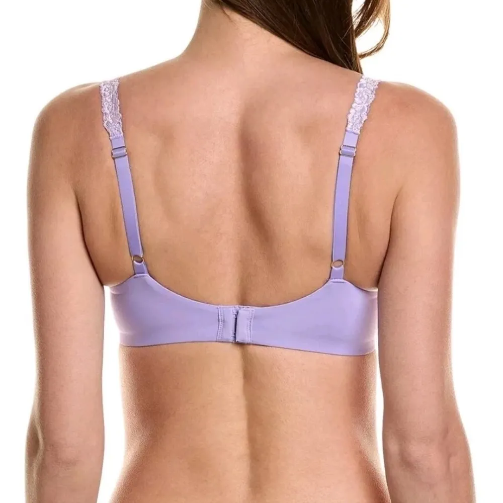 ‎ Violet Purple Pure Luxe Custom Coverage Contour Underwire Bra - Image 3