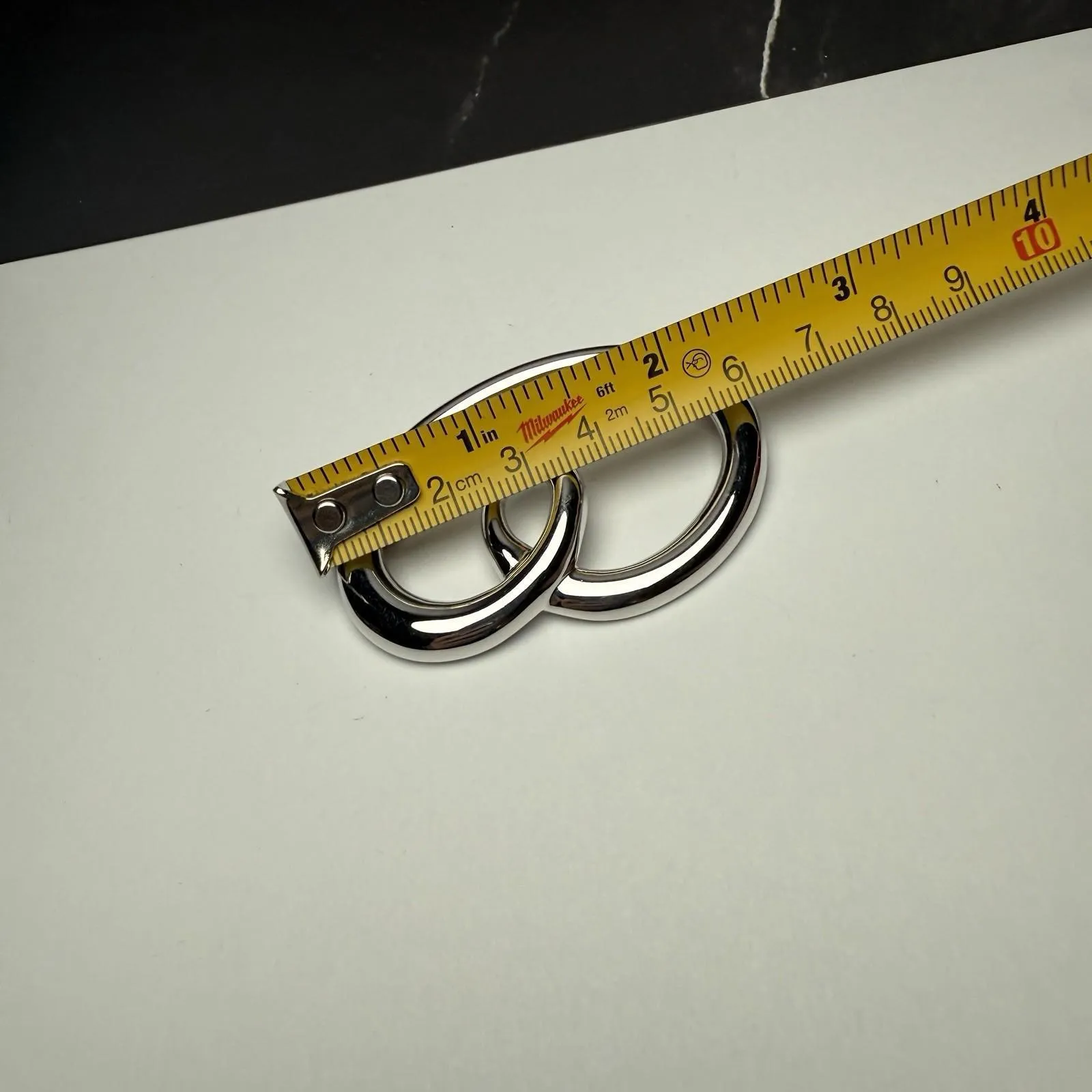 Monet Silver Swirl Silver Tone Brooch Pin Signed Vintage - Image 2