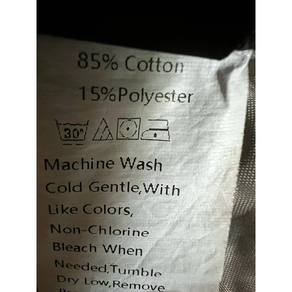 Shein Black Denim Shorts ~ Size Small ~ Frayed Hem - Image 6