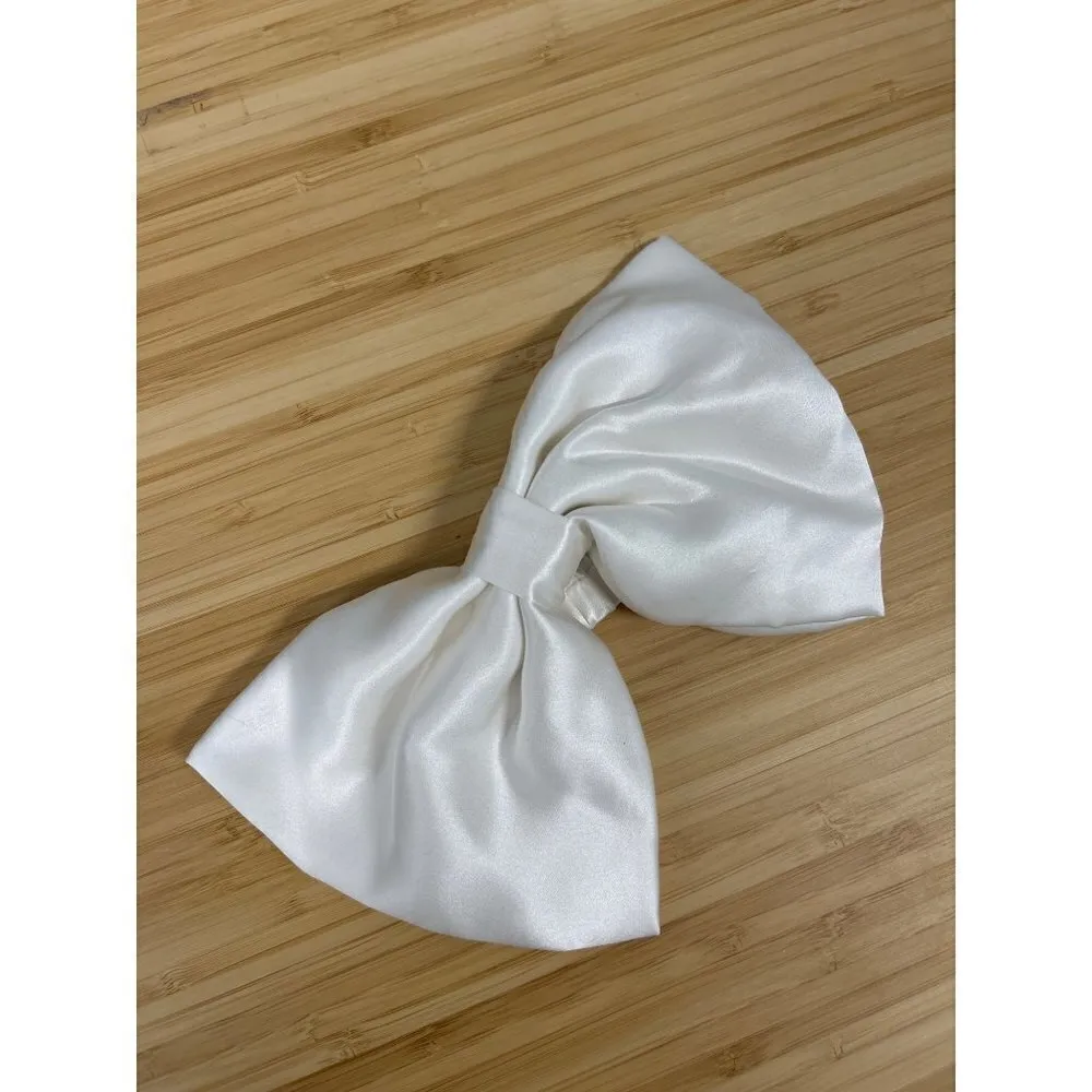 The Bar Bows Hair Bow Accessory White Womens - Image 4