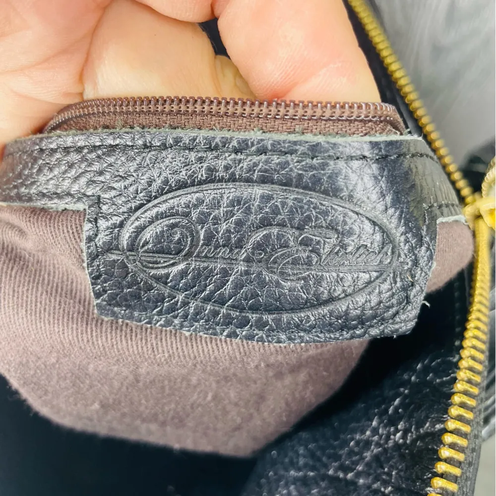 Onna Ehrlich Women Accessories Satchel Black Leather purse bag crossbody handbag - Image 7