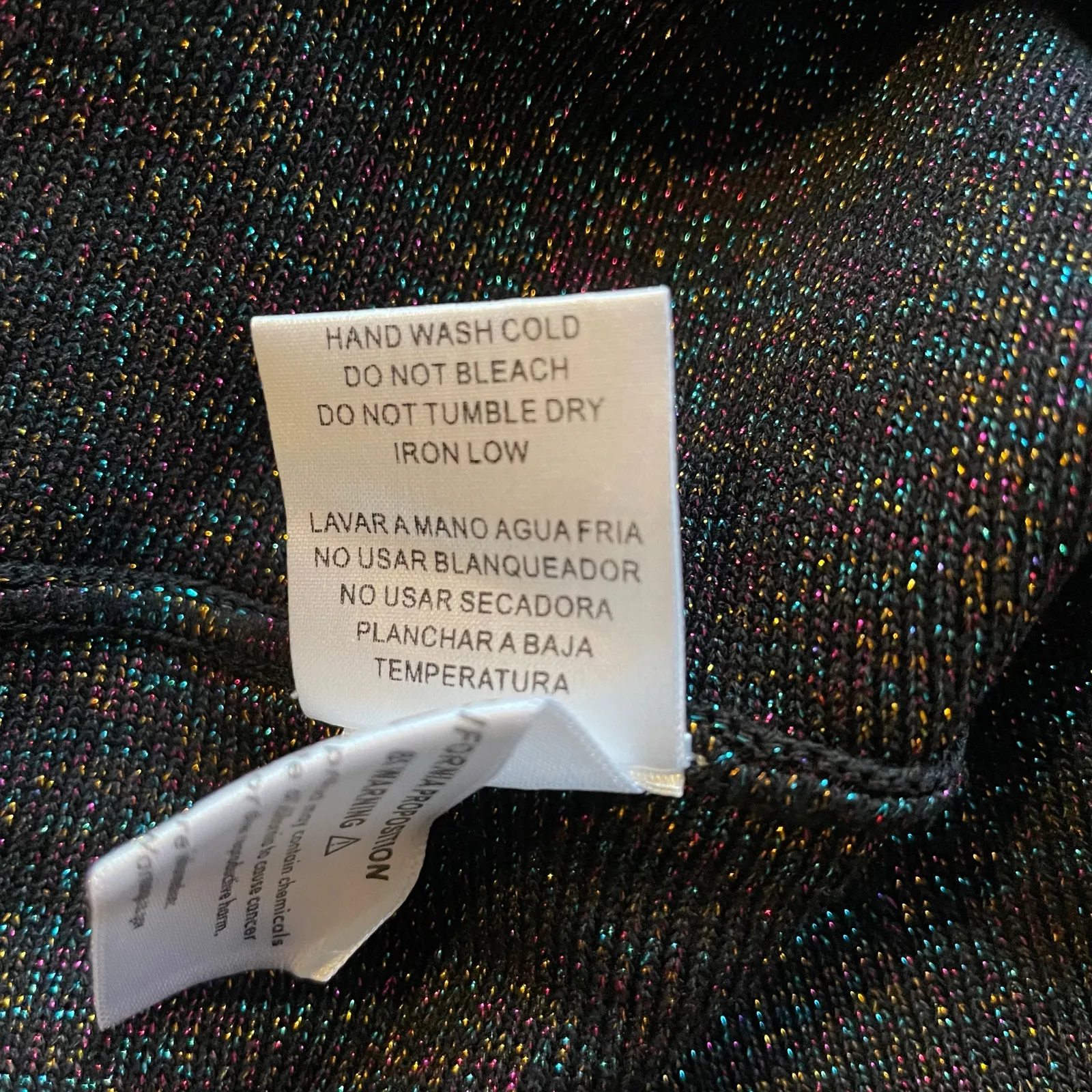 Hyacinth House by Tuckernuck Black Shimmer Selena Mini Dress Size XS NEW - Image 10