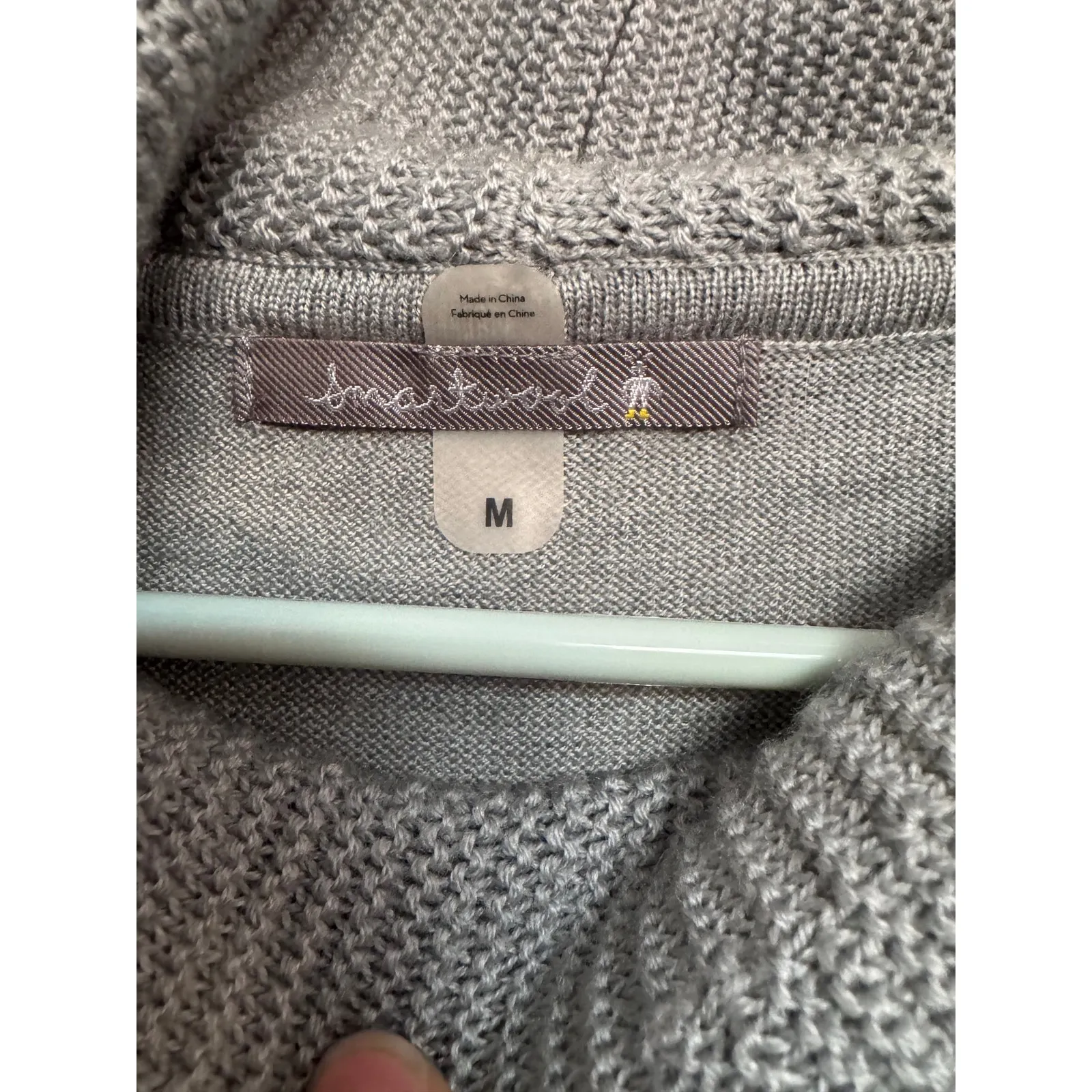 Smartwool Granite Falls Merino Wool Sweater Dress in Gray Size Medium - Image 4