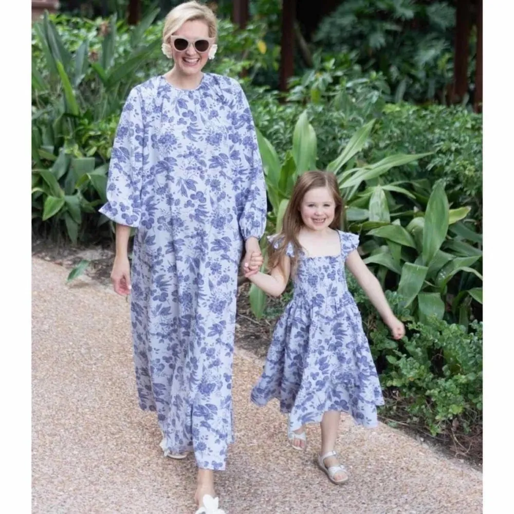 Hill House The Simone Maxi Dress in Lilac Tonal Floral Size XL - Image 12