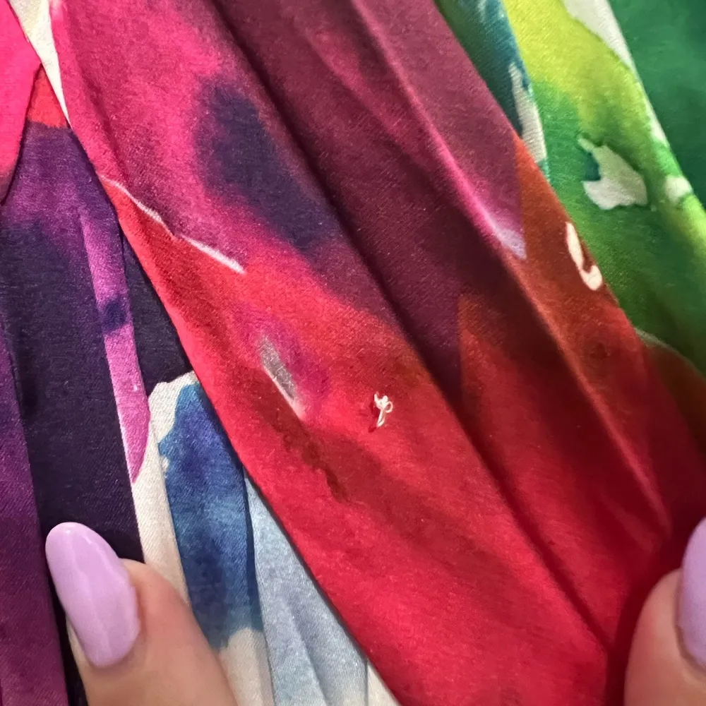 Love by THEIA Multicolor Printed Halter Gown Size 0 US $395 - Image 4