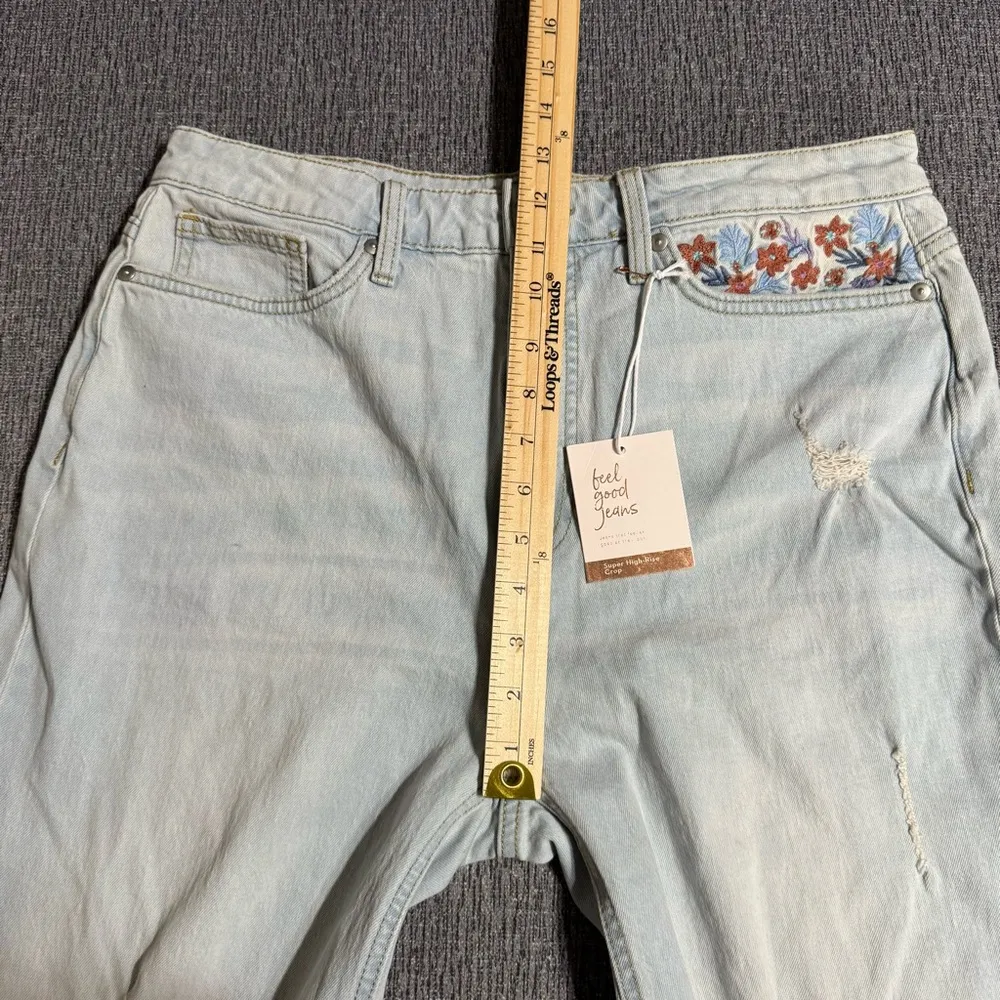 Lauren Conrad Feel Good Distressed Cropped Jeans - Image 15