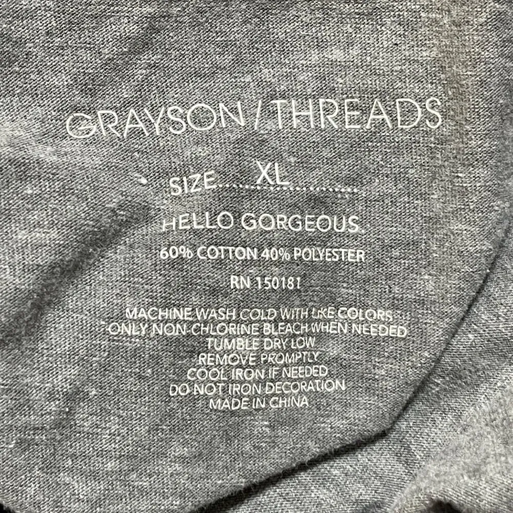 GRAYSON THREADS T-Shirt Stars Stripes Cocktails XL 4th Patriotic Extra Large Gre - Image 5