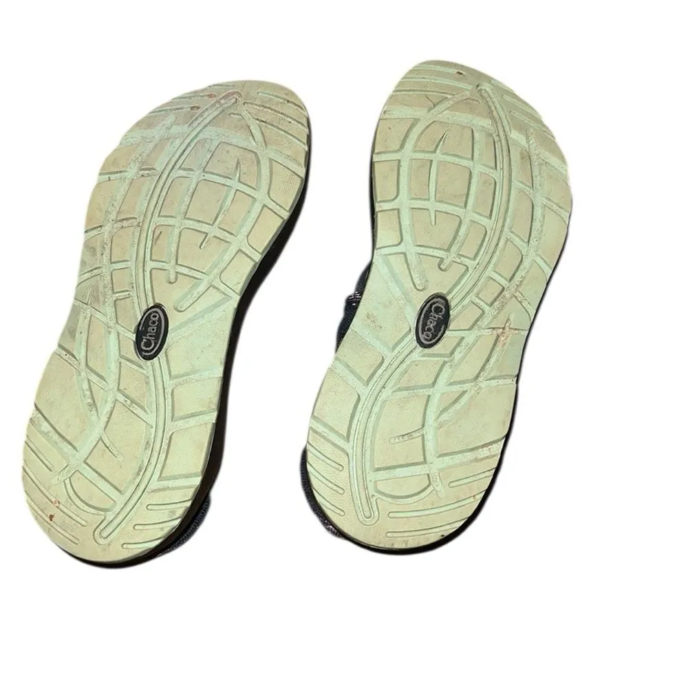 Chaco Blue and Purple Strappy Sandals Size 7 - Image 4