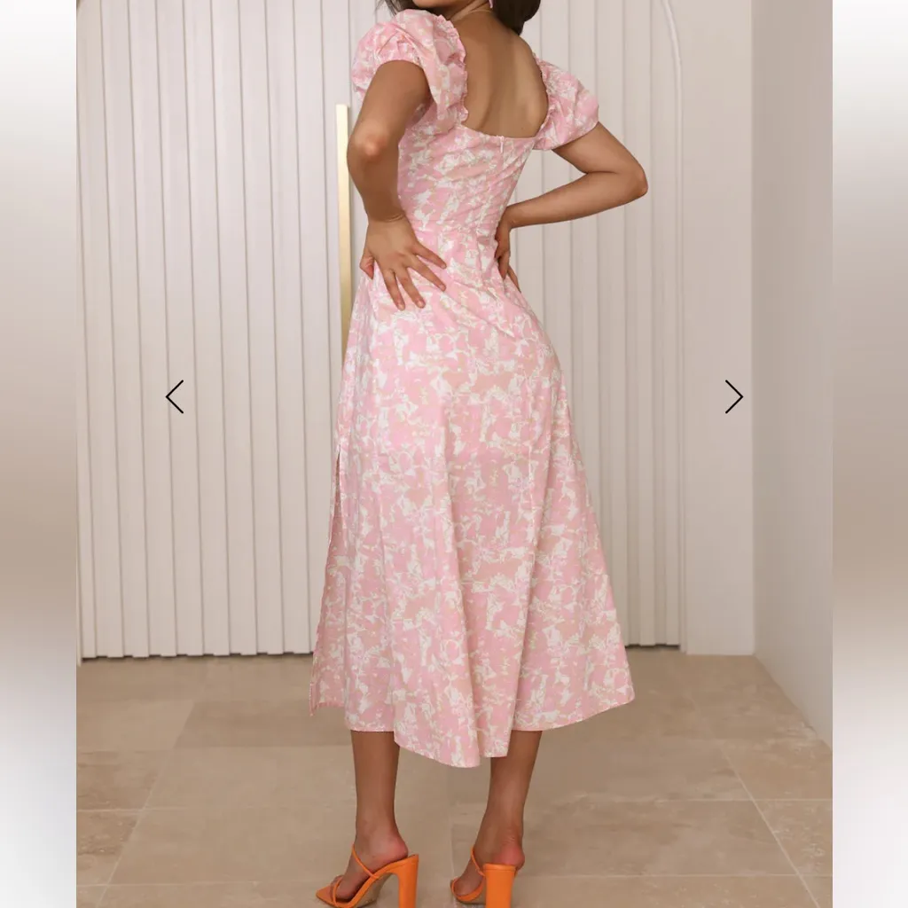 Hello Molly Midnight Dancing Midi Dress in pink NWT Sz XL - Image 3