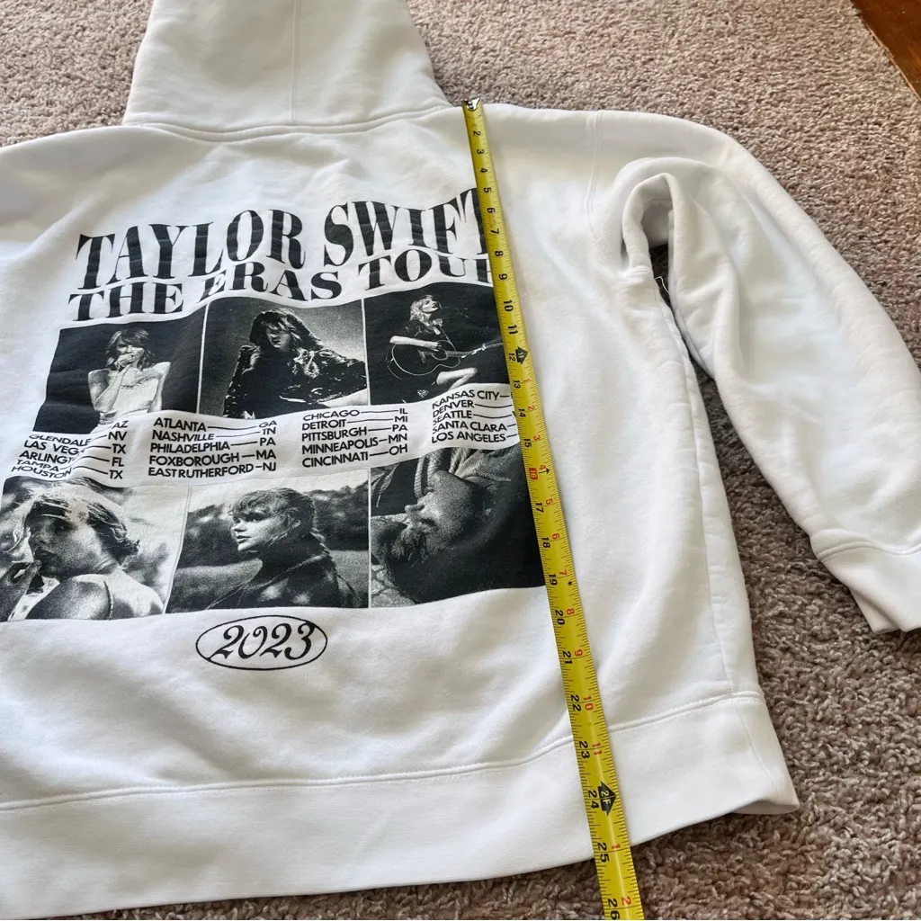 Taylor Swift The Eras Tour 2023 Graphic Hoodie Sweatshirt - Image 9